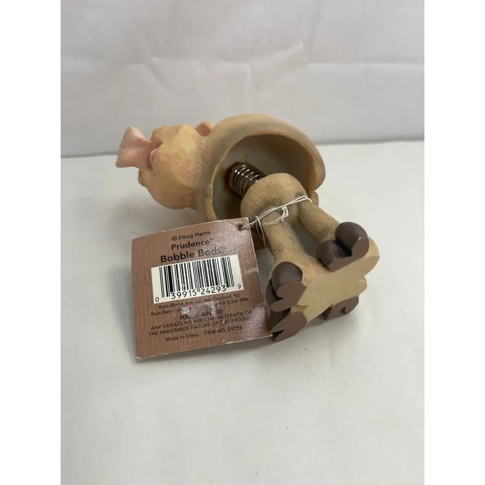 Collectible Prudence The Pig Bobble Bods Zany Animals Figurine Doug Harris NWT